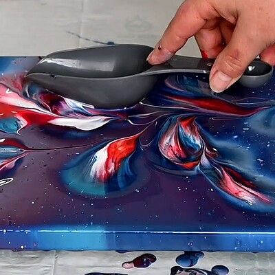 Fiona Art, Pouring Medium, Easy Flower Painting, Acrylic Painting Diy, Balloon Painting, Acrylic Pouring Techniques, Abstract Flower Art, Acrylic Pour Painting, Paint Pouring