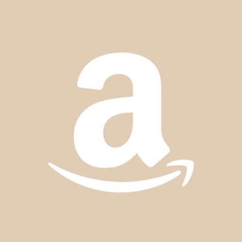 App Icon Aesthetic Amazon, Amazon Beige Icon, Amazon Widget Icon, Instagram Beige Icon, Amazon Aesthetic Icon, Amazon Logo Aesthetic, Beige Instagram Icon, Amazon Icon Aesthetic, Beige Widget Icons