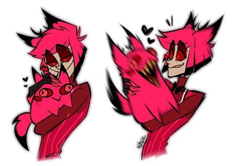 Funny Hazbin Hotel Pictures, Cursed Alastor Cat, Alastor Pictures, Cursed Cat Alastor, Cat Alastor, Cursed Cat, Hotel Trivago, H Hotel, Monster Hotel