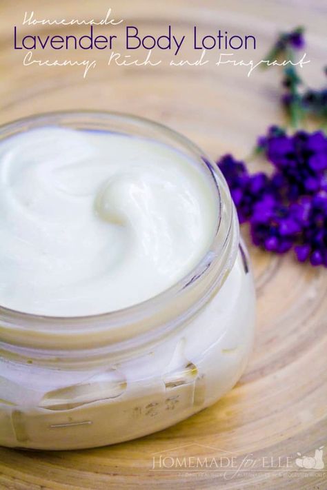 How to Make Lotion - Lavender Body Lotion Body Lotion Recipes, Make Lotion, Lotion Making, Homemade Body Lotion, Coconut Oil Lotion, Lavender Body Lotion, Homemade Coconut Oil, Diy Lavender, Lavender Lotion