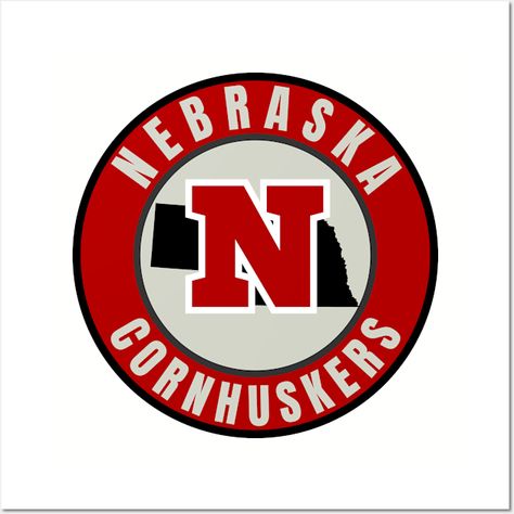 Celebrate the rich history of Nebraska Cornhuskers football with this bold design! Known for their storied past and passionate fan base, the Cornhuskers have built a legacy of excellence on the gridiron. Perfect for die-hard fans and alumni, this design embodies the spirit and pride of Nebraska football. Show your support and wear it with pride! -- Choose from our vast selection of art prints and posters to match with your desired size to make the perfect print or poster. Pick your favorite: Mo… Cornhuskers Football, Nebraska Cornhuskers Football, Nebraska Football, Football Wall, Dream College, Nebraska Cornhuskers, Die Hard, Bold Design, Nebraska