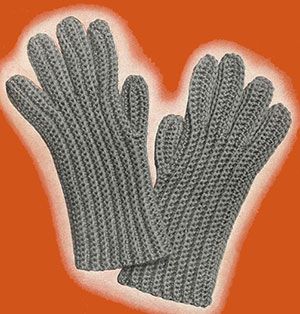 Mens #Crochet Gloves pattern originally published in Two Needle Argyles, Doreen Knitting‬ Vol 96. Gloves Free Pattern, Crochet Gloves Free Pattern, Mens Crochet, Knitting Gloves, Knitting Gloves Pattern, Crochet Men, Glove Pattern, Crochet Gloves Pattern, Gloves Pattern