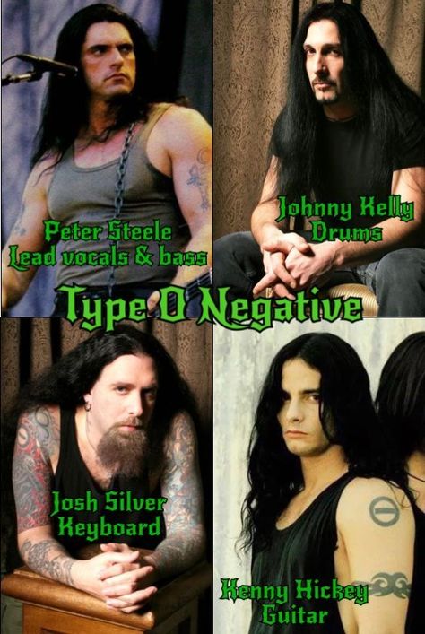 Type O Negative Band, Metalhead Guy, Type 0 Negative, Goth Memes, Pj Harvey, Peter Steele, Type O Negative, Emo Guys, Single Dads