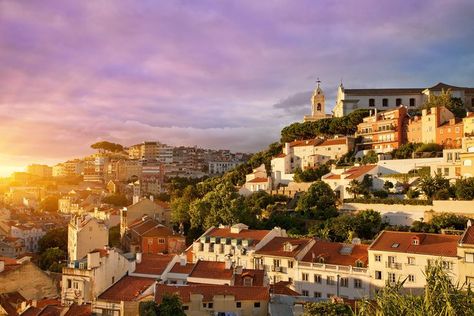 Portugal Destinations, Lisbon City, Viking Cruises Rivers, Postal Vintage, Budget Friendly Travel, Ocean Cruise, Event Guide, Mediterranean Cruise, Cruise Destinations