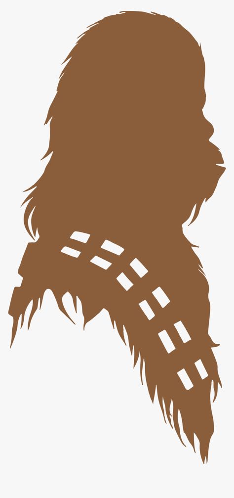 Chewbacca Silhouette, Chewbacca Tattoo, Chewbacca Art, Transparent Pictures, Star Wars Stencil, Star Wars Silhouette, Fireworks Clipart, Star Wars Svg, Pumpkin Stencils