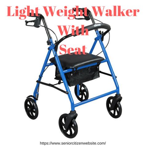 Light Weight Walker With Seat is a product many seniors are looking for, We have found the best rated rollators that will help you stay mobile at all times without a heavy rollator, Decorating Walkers For Seniors, Mobility Walkers, Walker For Seniors, Walker Accessories, Power Chair, Adaptive Clothing, Emergency Plan, Mobility Aids, Retirement Community