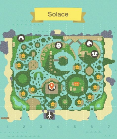 Animal Crossing Music, Acnh Inspiration, Map Layout, Animal Crossing 3ds, Animal Crossing Funny, Ac New Leaf, Animal Crossing Memes, Animal Crossing Guide, Animal Crossing Wild World