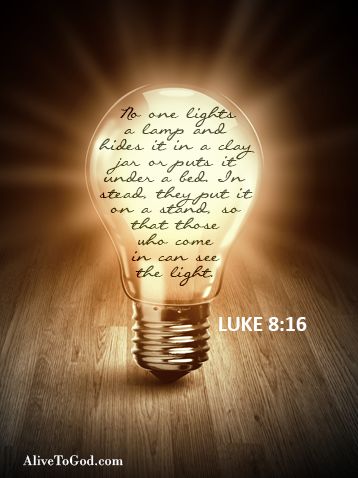 You and I are meant to bring light into a dark world. We should shine with HIS light and bring hope to those around us. Don’t hide or conceal your light. Be like a lighthouse to those who are looking for hope and direction. Prayer: Lord, may my light shine bright and may I be a good reflection of Your love and light to others. Amen. Prayer Partner, Luke 8, Light Quotes, Be The Light, Let Your Light Shine, Memory Verse, Light Of The World, Faith Inspiration, Bible Lessons