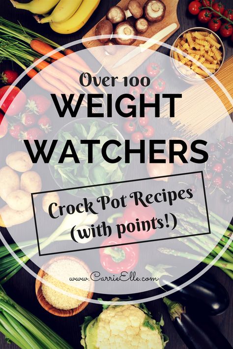 Weight Watchers Crock Pot Recipes Weight Watchers Crock Pot Recipes, Crock Pot Recipes, Crock Pot Slow Cooker, 100 Calories, Crock Pot Cooking, Ww Recipes, Salisbury, Weight Watchers Meals, Cooker Recipes