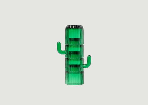 Set of 4 ribbed green glass coffee cups, 2 of which have a handle. They can stack on top of each other to form a Glass Coffee Cups, Saguaro Cactus, Humble Abode, Everyday Items, Concept Store, Green Glass, Inspirational Gifts, Coffee Cups, Cactus