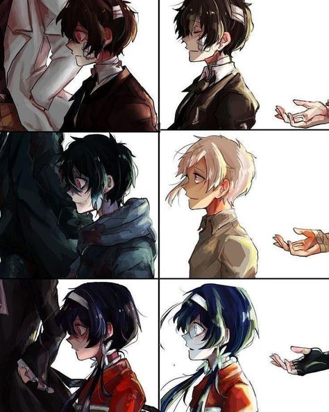 Bsd Wallpaper Akutagawa And Atsushi, Bungo Stray Dogs Dazai Fanart, Akutagawa Atsushi Dazai Chuuya, Bsd Fanart Akutagawa, Bungo Stray Dogs Dazai And Chuuya, Chuuya Dazai Atsushi Akutagawa, Dazai Akutagawa Kyouka, Dazai And Q Fanart, Akutagawa And Dazai Fanart