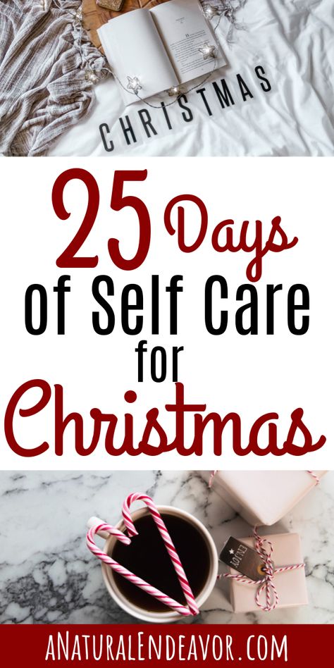 Christmas Self Care, Holiday Self Care, Activities For Christmas, Mindful Activities, 25 Days Of Christmas, Christmas Planning, Activities For Adults, 12 December, Self Care Activities