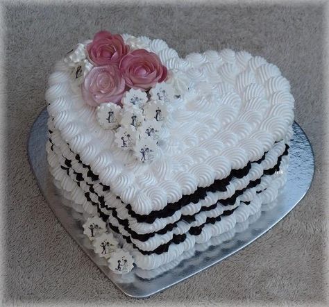 wedding cake  - Cake by Iveta Engagement Cakes, Cake Cake, Beautiful Cakes, Wedding Cake, Wedding Cakes, Wedding Ideas, Cake, Quick Saves