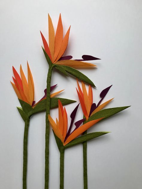 Ecofriendly Crafts, Diy Paper Flowers, Paper Art Projects, Homeschool Crafts, Weekend Crafts, Paper Plants, Paper Flower Crafts, Paper Birds, Paper Flowers Craft