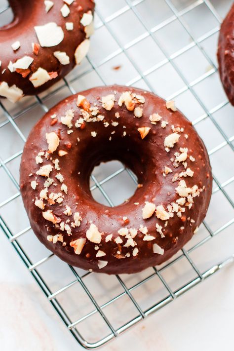 Carob Doughnuts Recipe, Carob Donuts - The Australian Carob Co. Carob Cake, Carob Recipes, Gluten Free Doughnuts, Ic Diet, Doughnuts Recipe, Powdered Donuts, Glazed Doughnuts, Carob Powder, Dipped Cookies