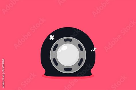 Stock Image: Car tire. Vector flat trendy illustration. Flat Tire Illustration, Tire Illustration, Tire Vector, Trendy Illustration, Flat Tire, Tires, Adobe Stock, Car Tires, Stock Vector