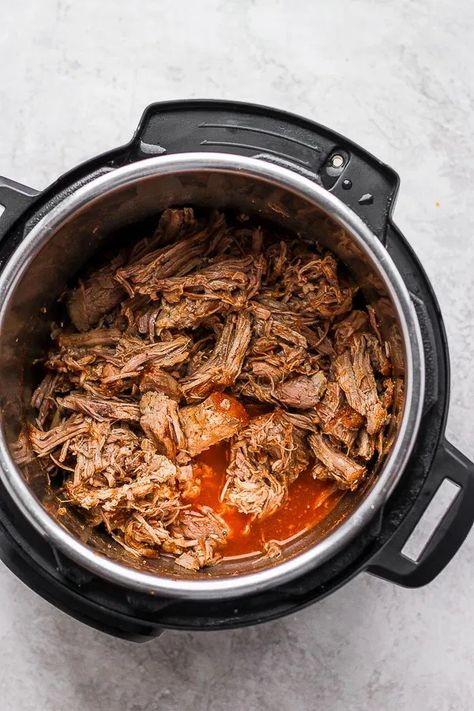 Instant Pot Pork Shoulder, Pulled Pork Instant Pot Recipe, Pork Shoulder Steak Recipes, Pulled Pork Tacos Recipe, Pork Picnic, Boneless Pork Shoulder Roast, Pork Shoulder Steak, Wooden Skillet, Boneless Pork Roast