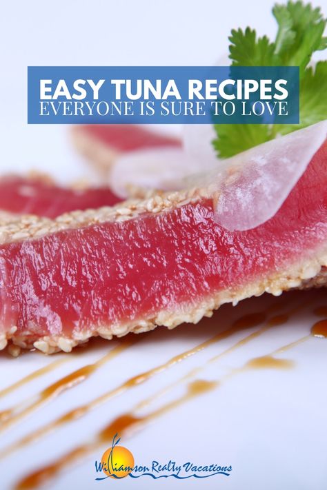 Try making one of these tuna recipes for your family during your next Ocean Isle Beach vacation. Seared Ahi Tuna Recipe, Easy Tuna Recipes, Ahi Tuna Recipe, Seared Ahi Tuna, Tuna Recipe, Spicy Tuna Roll, Seared Ahi, Seafood Menu, Honey And Soy Sauce