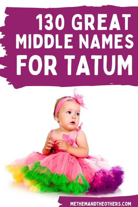 Middle names for Tatum and names like Tatum. Middle Names For Boys, Madison Name, Baby Middle Names, Cool Middle Names, Old Fashioned Names, Boy Middle Names, Middle Names For Girls, Names For Girls, Names For Boys