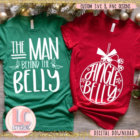 Christmas Couple Shirts, Couples Christmas Shirts, Christmas Maternity Shirt, Christmas Maternity, Maternity Shirts, Christmas Pregnancy, Pregnant Couple, Future Children, The Bump