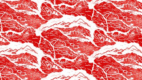 Krasnogorie on Behance Meat Texture Illustration, Meat Texture, Carnicerias Ideas, Meat Art, Meat Restaurant, Pet Design, Food Texture, Meat Shop, Catty Noir