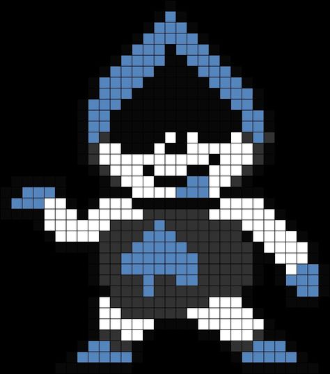 Deltarune Pixel Art Grid, Undertale Pixel Art Grid, Deltarune Perler Beads, Deltarune Perler, Undertale Perler Beads, Undertale Pixel Art, Melt Beads, Perler Designs, Perler Creations