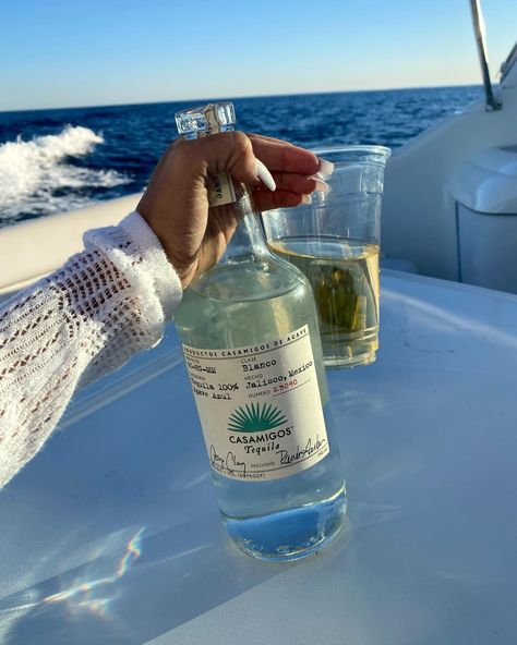 Blue Mexico Aesthetic, Casamigos Aesthetic, Tequila Aesthetic, Shot Party, Casamigos Tequila, Blue Tequila, Yacht Aesthetic, Vision Boarding, Tequila Tasting