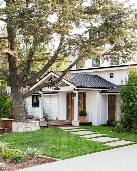 Beautiful Modern Farmhouse, Tustin California, Functional Mudroom, Brick Cladding, White Oak Hardwood Floors, Shiplap Accent Wall, Modern Farmhouse Home, Urban Loft, Front Entry Doors