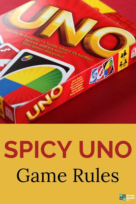 Spicy UNO Rules (aka Crazy UNO) Reverse Card Uno, Uno Rules, Outdoor Games For Preschoolers, Games To Play Outside, Uno Reverse Card, Reverse Card, Uno Reverse, Funny Party Games, New Years Eve Day