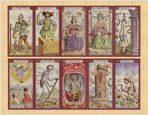 Antique tarot deck. Tarot of the Master. 78 Tarot cards. | Etsy Celtic Cross Tarot, Tarot Interpretation, 78 Tarot Cards, Vintage Tarot, Fortune Telling Cards, Le Tarot, Victorian Romance, Divination Cards, Star Cards