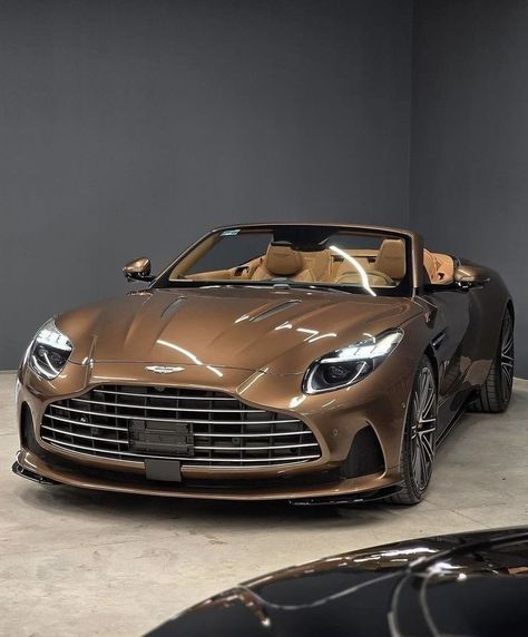 Aston Martin Volante, Aston Martin Db12, Brown Car, Bond Cars, Aston Martin Cars, Luxury Cars Rolls Royce, New Luxury Cars, Aston Martin Vanquish, High End Cars