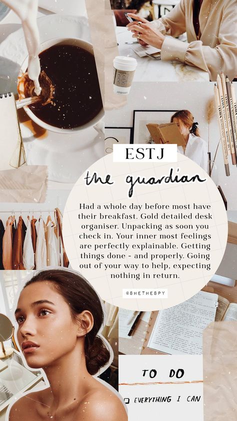 Estj Aesthetic, Estj Personality, She The Spy, Aesthetic Mobile, Meyers Briggs, Types Of Aesthetics, Lena Dunham, Myers Briggs Personality Types, Myers–briggs Type Indicator