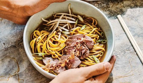 Nadiya Hussain Instant Noodles Recipe | Time to Eat, Netflix & BBC Duck Noodle Soup, Duck Noodles, Otto Lenghi, Duck Soup, Ottolenghi Recipes, Noodles Soup, The Noodle, Healthy Bowls, Midweek Meals