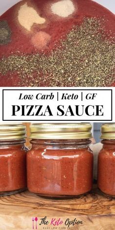 Keto Reseptejä, Keto Pizza Sauce, Keto Sauce, Low Carb Marinara, Comidas Keto, Keto Sauces, Low Carb Sauces, Keto Pizza, Low Carb Diets