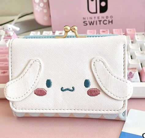 Cinnamoroll Wallet, Kawaii Wallet, Kawaii Purse, Anime Wallet, Baby Blue Aesthetic, Anime Fashion, Sweet Birthday, Pouch Purse, Fashion Cartoon