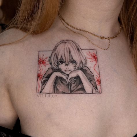 Idea anime tattoo Anime Chest Tattoo, Tatu Ideas, Anime Tattoo, Anime Tattoos, Chest Tattoo, Tatting, Tattoo Ideas, Tattoos, Anime