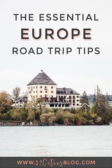 Is a European Road Trip on your bucket list? Click here are 5 tips you need to know before hitting the road on your Europe Road Trip, including how to choose your route, destinations, and map.     #RoadTripEurope #EuropeRoadTrip #RoadTrip #RoadTripping #Europe #EuropeTravel #EuropeVacation #BestOfEurope #EuroTrip #VisitEurope #EuropeanTravel #EuropeanTourism #CrossCountry #TravelTheWorld #AdventureAwaits  #BucketList #TravelGoals #WorldTraveller  #TravelBlogger #TravelBlog #52CitiesBlog Bucket List Europe, Beautiful Countries, European Road Trip, Fall Road Trip, Road Trip Europe, Road Trip Routes, Europe Trip Itinerary, Europe Itineraries, European Cities