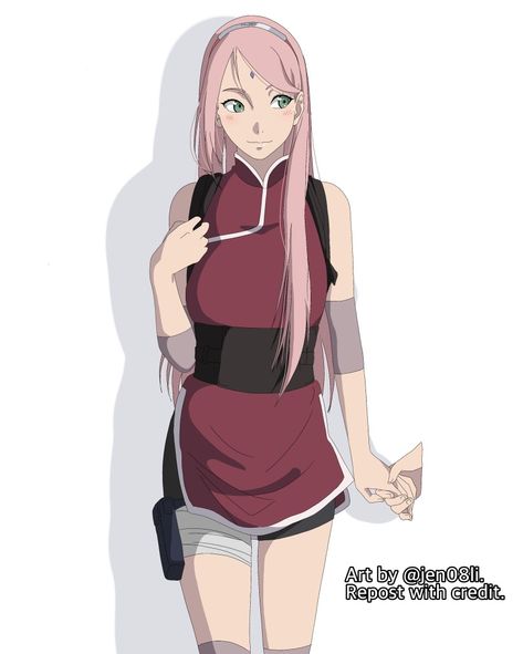 Sakura Haruno Outfit, Sasuke Sharingan, Sakura Haruno Cosplay, Sakura Cosplay, Naruto Boruto, Boruto Naruto Next Generations, Sakura Uchiha, Naruto Oc, Naruto Girls