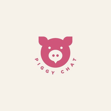 Pig Branding, Pig Logo Design, Branding Icon, Meat Icon, Pig Logo, Logo Design Love, Logo Animal, Pig Illustration, Food Art Photography