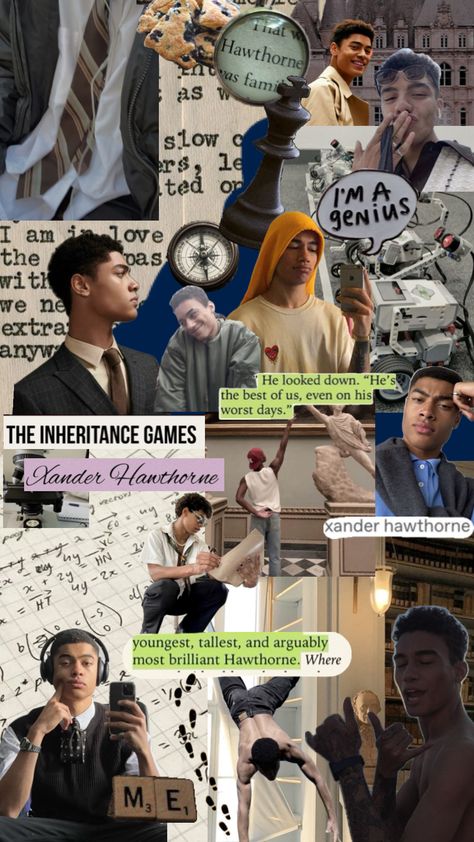 Xander Hawthorne #inheritancegames #xanderhawthorne Xander Hawthorne, Creative Play, Cut Out, Energy, Collage