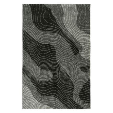 Have to have it. LR Resources The Rock HN80919 Rug $219 Grey Carpet Texture, Cool Carpet, Dark Grey Carpet, Dark Carpet, Complimentary Color Scheme, Carpet Texture, High Pile Rug, Dark Grey Rug, Abstract Pattern Design