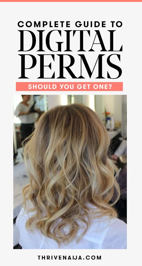 Should you get a digital perm? Digital Perm Short Hair, Japanese Perm, Loose Curl Perm, Body Perm, Permanent Curls, Dailysquared Celebrity, Types Of Perms, Beach Wave Perm, Loose Perm