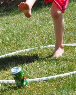 Kick the Can modified for the backyard is one of our favorite family games! Amazing Race Challenges, Kick The Can, Cabin Camper, Childhood Summer, Pregnancy Tracker, Playful Learning, Gross Motor Activities, Play Gym, Yard Games