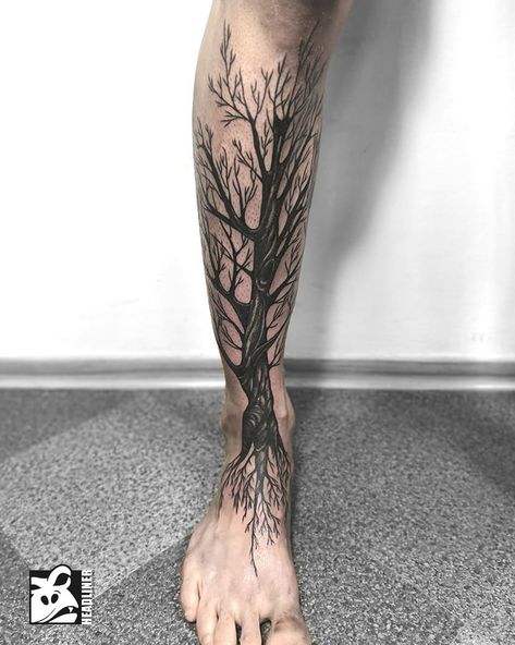 Root Tattoo, Tree Roots Tattoo, Tree Branch Tattoo, Roots Tattoo, Tree Tattoos, Pine Tree Tattoo, Branch Tattoo, Tattoo Leg, Tattoo Back