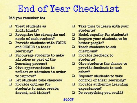 Big picture Year Checklist, Learning Process, Student Encouragement, End Of Year, Do You Remember, Big Picture, Student Learning, Classroom Management, Work On Yourself