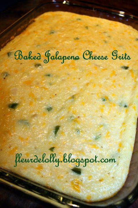 Jalapeno Grits, Jalapeno Cheese Grits, Savory Dinner Recipes, Grits Recipes, Grits Casserole, Braised Beef Short Ribs, Jalapeno Cheese, Grits Recipe, School Breakfast