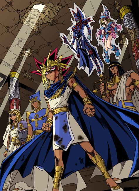 Page from the Yu-Gi-Oh manga. Art by Kazuki Takahashi. Yu Gi Oh Manga Panels, Yu Gi Oh Official Art, Yu Gi Oh 5d's Yusei X Aki, Yu Gi Oh Dark Magician, Yu Gi Oh Anime, Pharaoh Atem, 3d Dragon, Yami Yugi, Compression Shirts