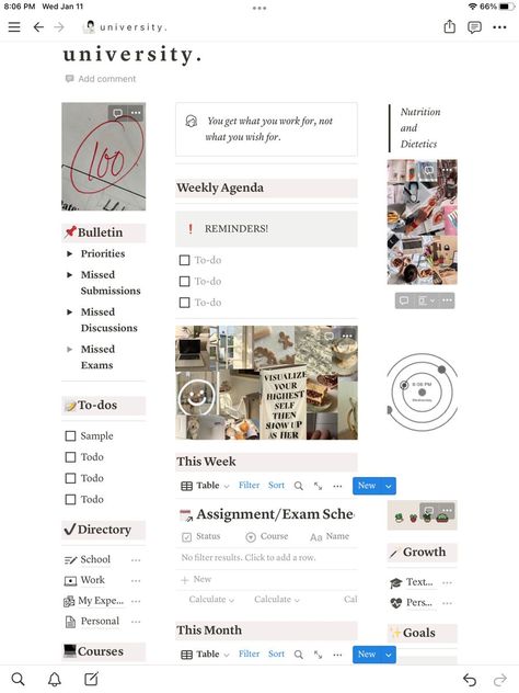 notion template ideas for students Notion For Students Aesthetic, Notion For University Students, Notion Template Ideas For University Students, Notion Academic Dashboard, Notion Student Aesthetic, Notion Dashboard Ideas For Students, Notion Study Page, Notion University Dashboard, Notion College Dashboard