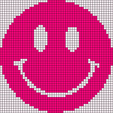 Smiley Face Knitting Pattern, Bracelet Book, Alize Puffy, Graph Patterns, Face Wall, Loom Bracelet Patterns, Pixel Crochet, Loom Bracelet, Boho Accessories