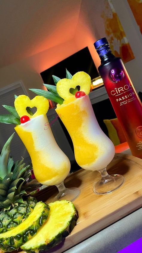 The Sprinkle Factory’s Instagram post: “Passion Fruit Colada ✨🥥” Beauty Event Ideas, Cocktail Decor, Drinks Aesthetic, Cocktail Decoration, Pretty Alcoholic Drinks, Pretty Cocktails, Brunch Restaurants, Yummy Alcoholic Drinks, Beach Drinks